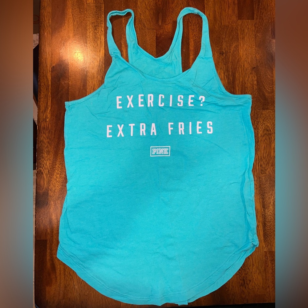 VGUC PINK extra fries workout tank
